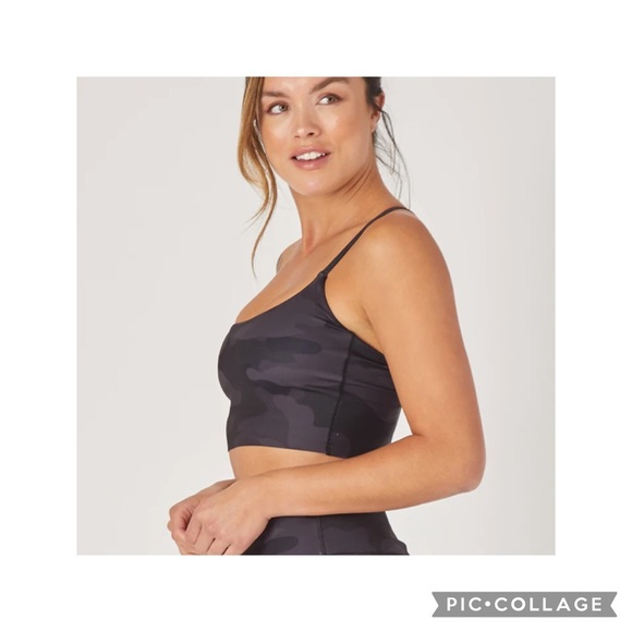 Glyder Pure Sports Bra Smoke Camo Print Size Large - Picture 11 of 11